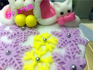 hellokitty翻糖蛋糕的做法步骤:41