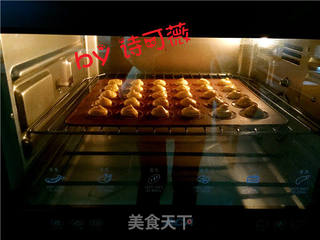 蛋黄饼的做法步骤:10