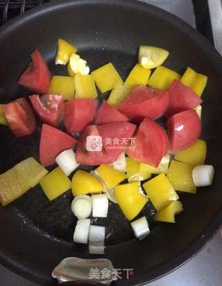 虾仁炒西红柿的做法步骤:11