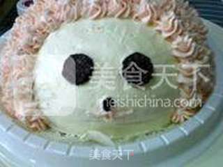裱花蛋糕:羊咩咩的做法步骤:27