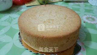 芒果奶油蛋糕的做法步骤：3