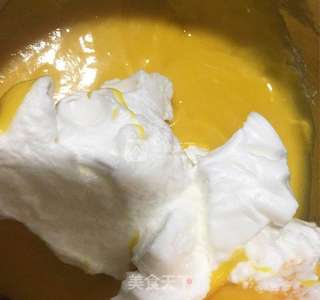 烫面戚风蛋糕的做法步骤:7