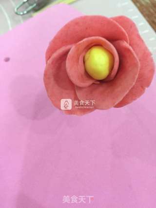 翻糖蛋糕~花的做法步骤:8
