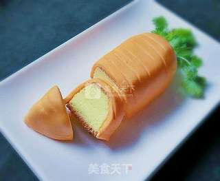 胡萝卜翻糖蛋糕的做法步骤:24