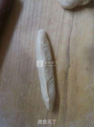 豆沙面包的做法步骤:5