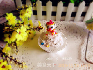 雪人翻糖杯子蛋糕的做法步骤:11