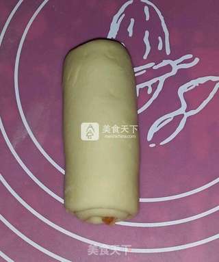 火腿葱香面包的做法步骤：4