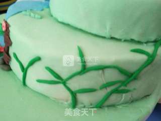 休闲假日翻糖蛋糕的做法步骤:27