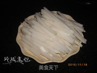 鱼腩焖萝卜的做法步骤:4
