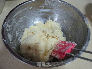 椰丝蔓越莓曲奇的做法步骤:6