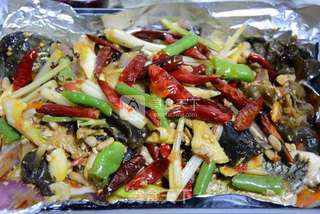 豆豉烤鱼家常做法的做法步骤:6
