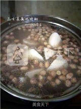花生莲藕炖猪脚的做法步骤:8