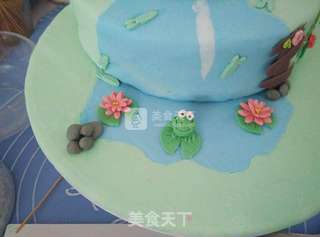 休闲假日翻糖蛋糕的做法步骤:26