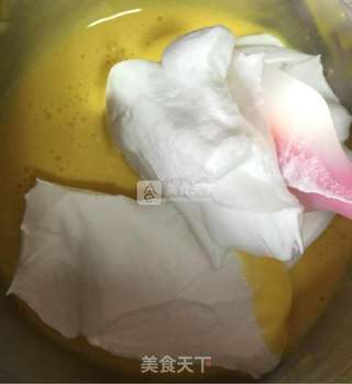 肉松元宝蛋糕的做法步骤:5