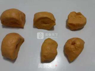 南瓜面包的做法步骤:11