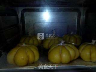 南瓜面包的做法步骤:18