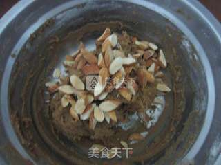 红糖杏仁曲奇的做法步骤:11