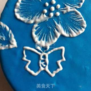糖霜翻糖蛋糕的做法步骤:18