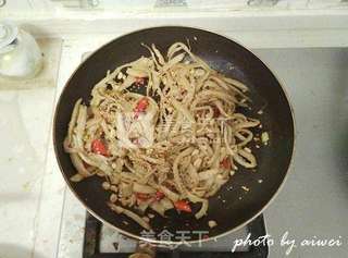 干煸杏鲍菇的做法步骤:9