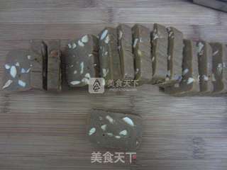 红糖杏仁曲奇的做法步骤:14