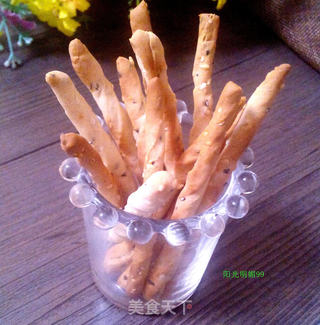 芝麻棒棒饼干的做法步骤:7