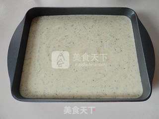 黑芝麻戚风蛋糕的做法步骤：12