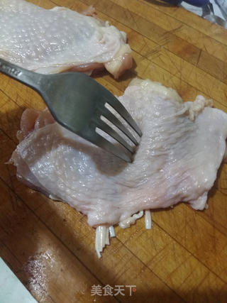 照烧鸡腿墨米饭的做法步骤:7