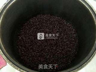芒果白雪黑糯米甜甜的做法步骤:3
