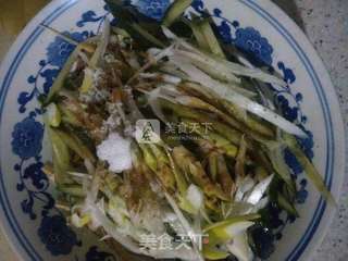 凉拌二鲜~干豆腐凉拌黄瓜的做法步骤：3