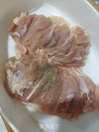 照烧鸡腿墨米饭的做法步骤:8