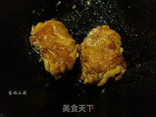照烧鸡腿墨米饭的做法步骤:17