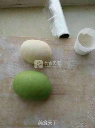翡翠白菜水饺的做法步骤:3