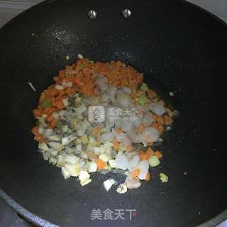 简单快捷的蛋炒饭的做法步骤:5