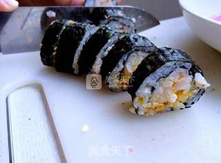 自制简单美味寿司的做法步骤:7