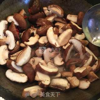 素炒香菇的做法步骤:4