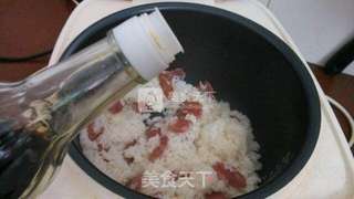 葱香腊肠蛋饭的做法步骤:8