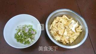 葱香腊肠蛋饭的做法步骤:7