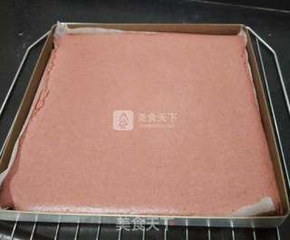 夹心红丝绒水果蛋糕的做法步骤:21