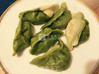 翡翠饺子的做法步骤:10