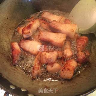 油爆五花肉的做法步骤:4