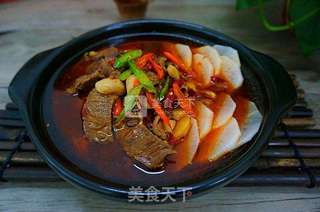 萝卜煨牛腩的做法步骤:15