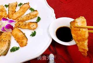 黑胡椒香煎三文鱼的做法步骤:14