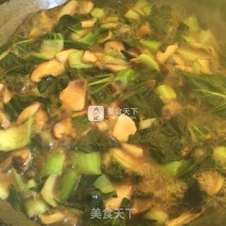 青菜炒年糕的做法步骤:12