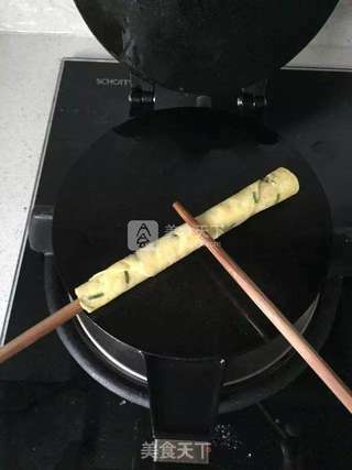 咸味蛋卷的做法步骤:9