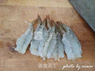 原味烤虾的做法步骤:2