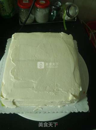 简易水果蛋糕的做法步骤:8