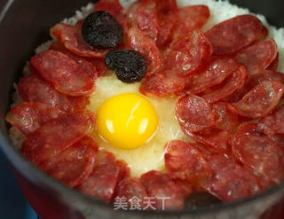 煲仔饭一厨作铸铁锅版的做法步骤:5