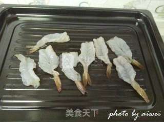 原味烤虾的做法步骤:6