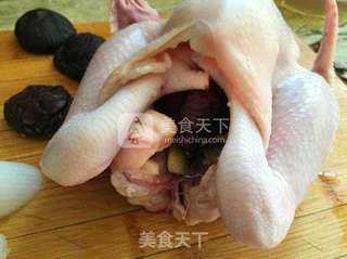 党参栗子鸡汤的做法步骤:4