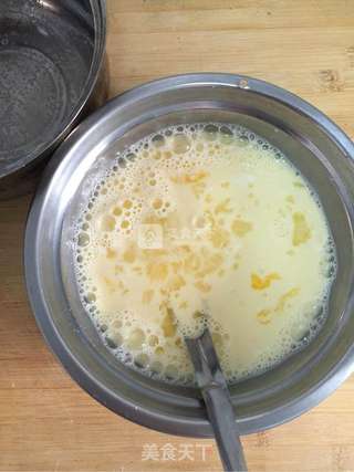 鸡蛋牛奶布丁的做法步骤:6